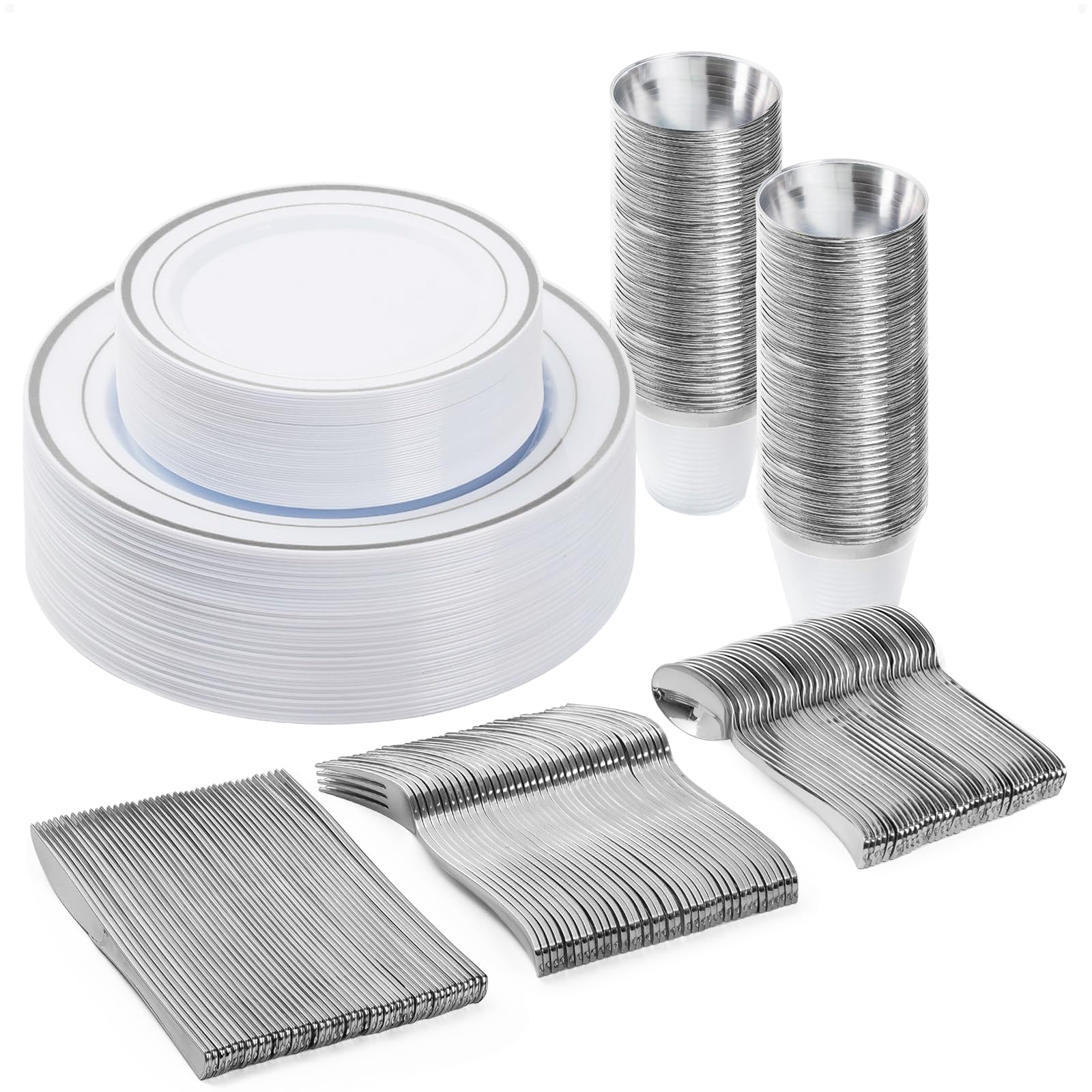 Gold Dinnerware Set for 100 Guests - 600 Piece -7 Gold Dinnerware Set for 100 Guests - 600 Piece -7