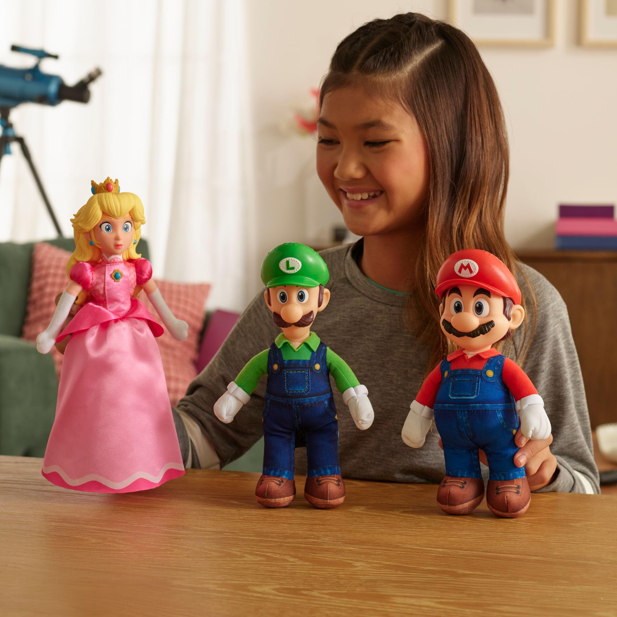 The Super Mario BROS. Movie 9" Plush 3pk - 2