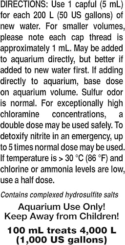 Vista 38 de Seachem Prime and StressGuard - Acondicionadores de agua para acuario (8.5 fl oz + 16.9 fl oz)