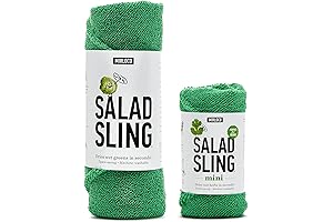 Salad Sling + Salad Sling Mini Bundle: Dry Lettuce Faster with Enhanced Strength & Durability