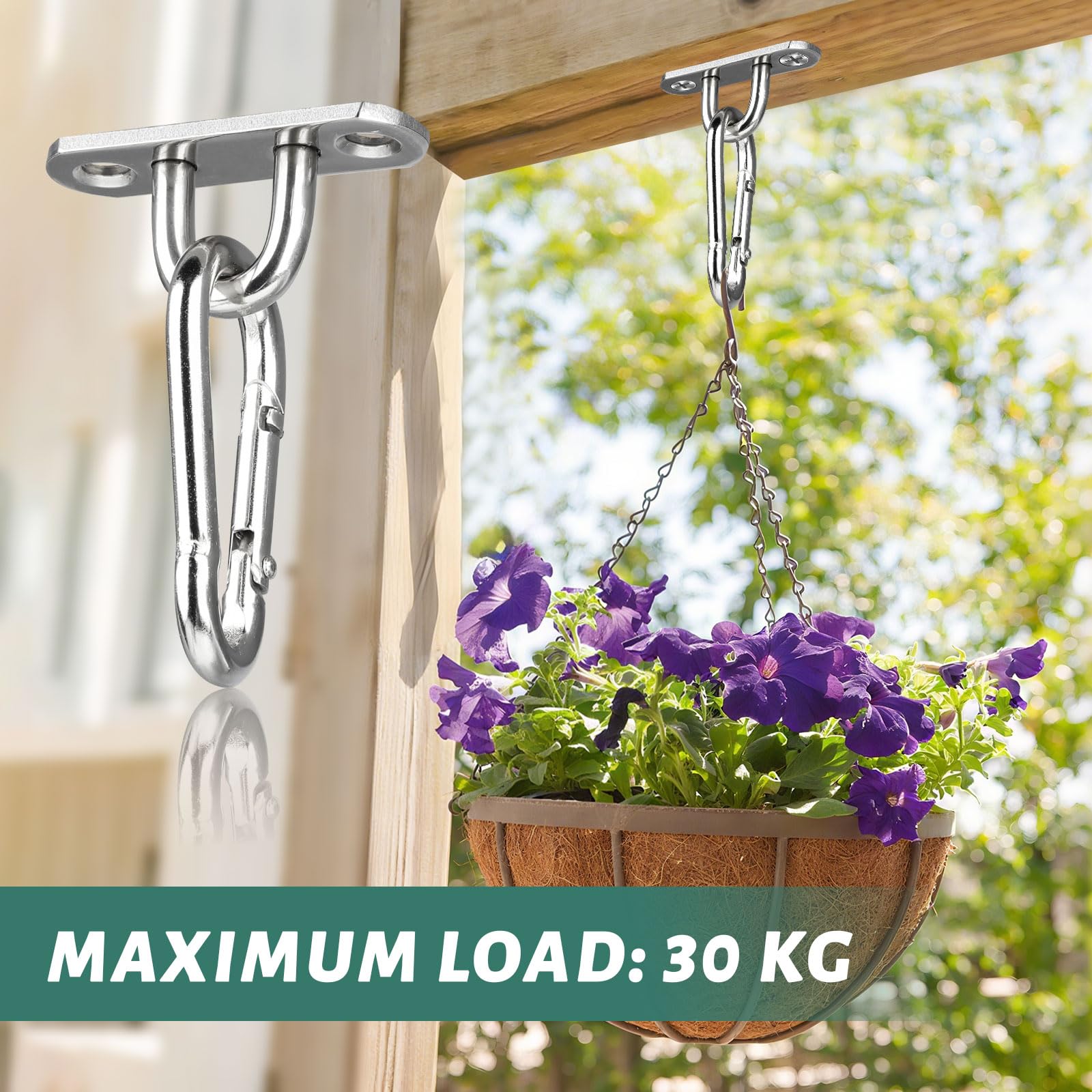 CYUaoao M5 Pad Oogplaat 304 Roestvrij Staal 45mm Langwerpige Pad Oogplaat Metalen Nietring Haak Hardware met 2 Gaten voor Marine Hardware Nietje Haak Loop Opknoping Bloempotten & Schermen 10 Stks CYUaoao M5 Pad Oogplaat 304 Roestvrij Staal 45mm Langwerpige Pad Oogplaat Metalen Nietring Haak Hardware met 2 Gaten voor Marine Hardware Nietje Haak Loop Opknoping Bloempotten & Schermen 10 Stks