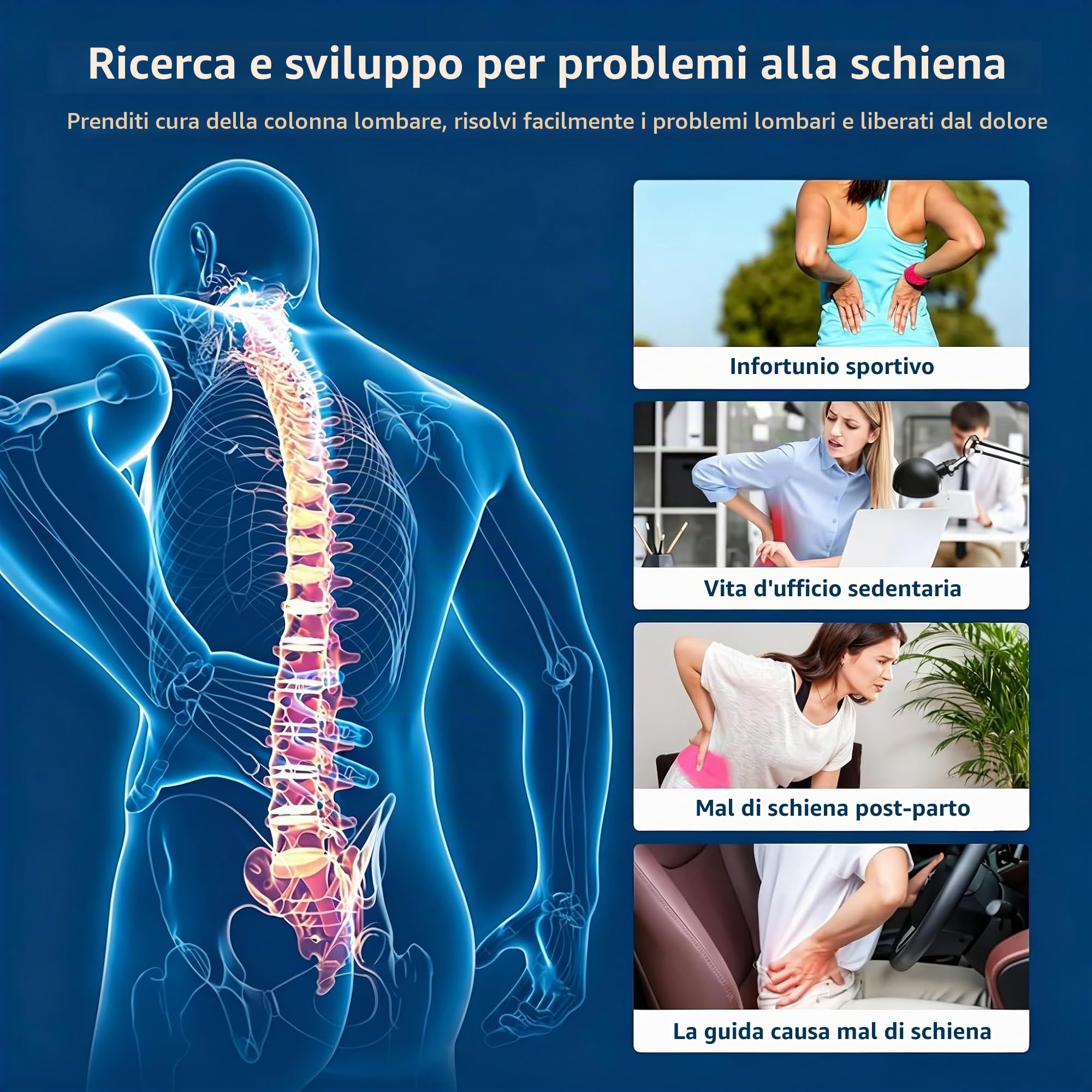 I-THERA-U Lampada a infrarossi per cintura termica - Terapia della luce rossa per il corpo 3-En-1 chip 660nm&850nm, lampada per terapia della luce con timer Rilassare i muscoli