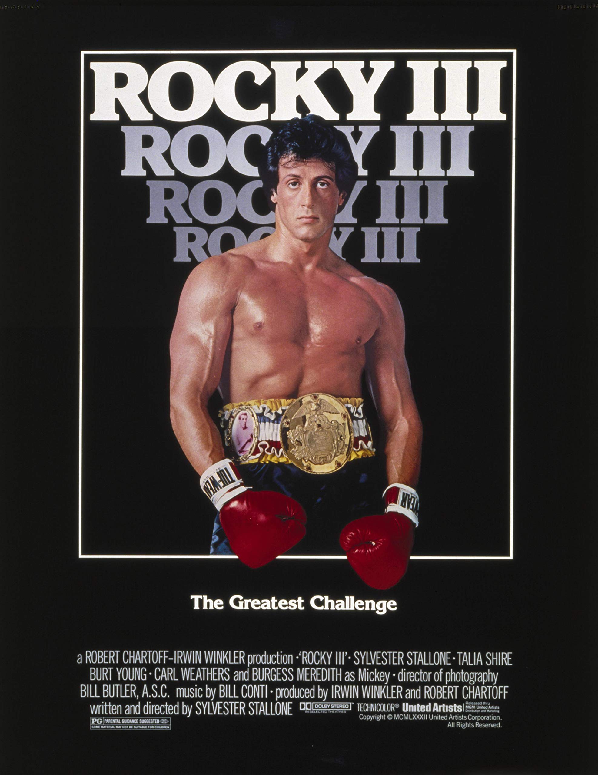 Rocky 3 - Sylvester Stallone Hollywood Action Movie Poster Collection - Small Poster(Paper,12 x 17 ?inches, Multicolour) - MultiColour