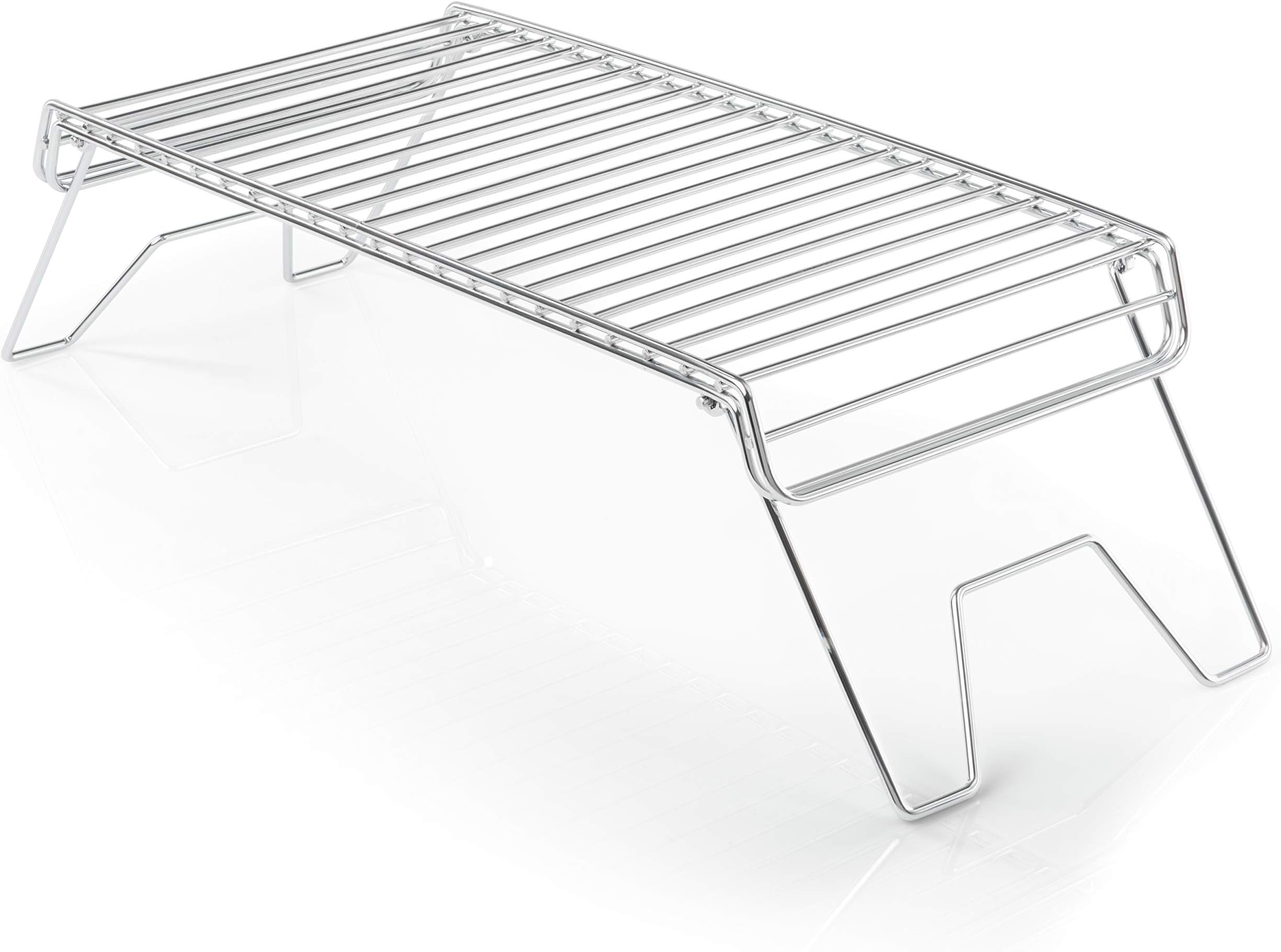 Portable Campfire Grill I Collapsible Backpacking & Camping Grill