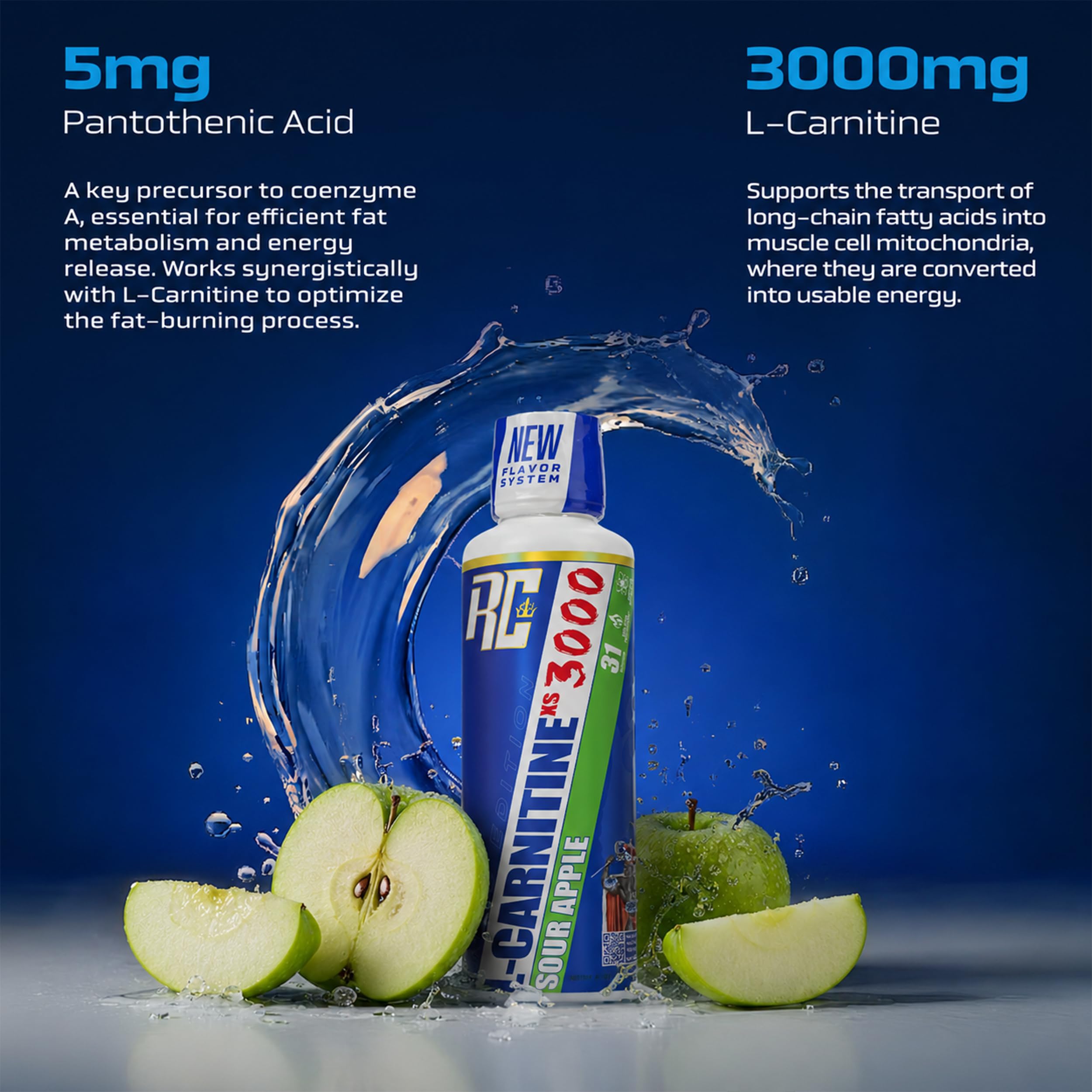 Ronnie Coleman Signature Series L-Carnitine XS 3000mg, 465ml — Amazon image 3