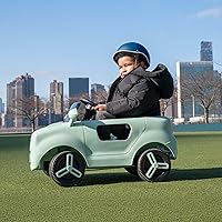 Vista 8 de Jetson Mako Niños Coche Eléctrico con Asistencia de Motor por Empuje, 3 Modos: Empuje, Conducción o Control Remoto, Velocidad Máxima de 3 mph