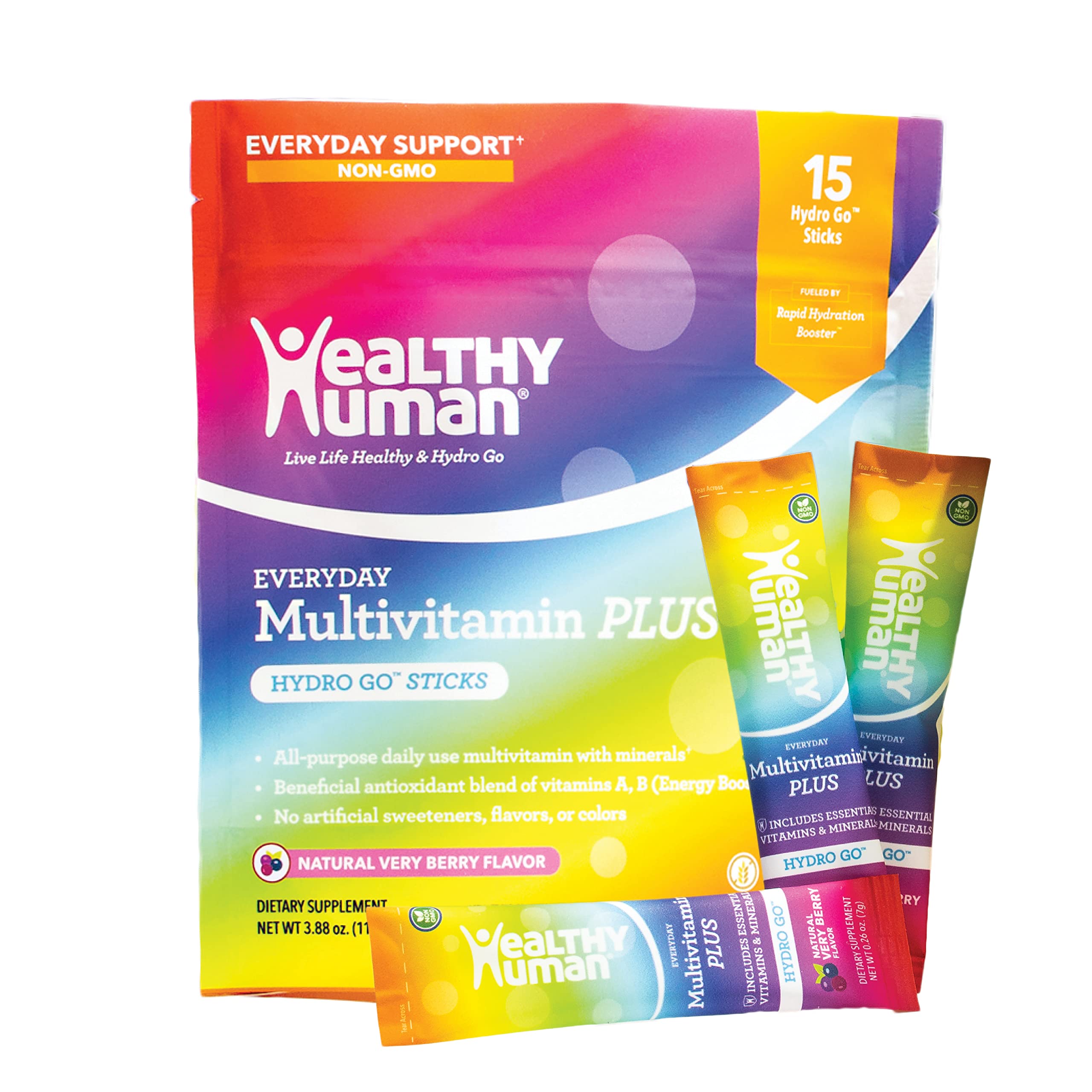 Buy HydroGo Multivitamin Electrolytes Hydration Powder Packets by