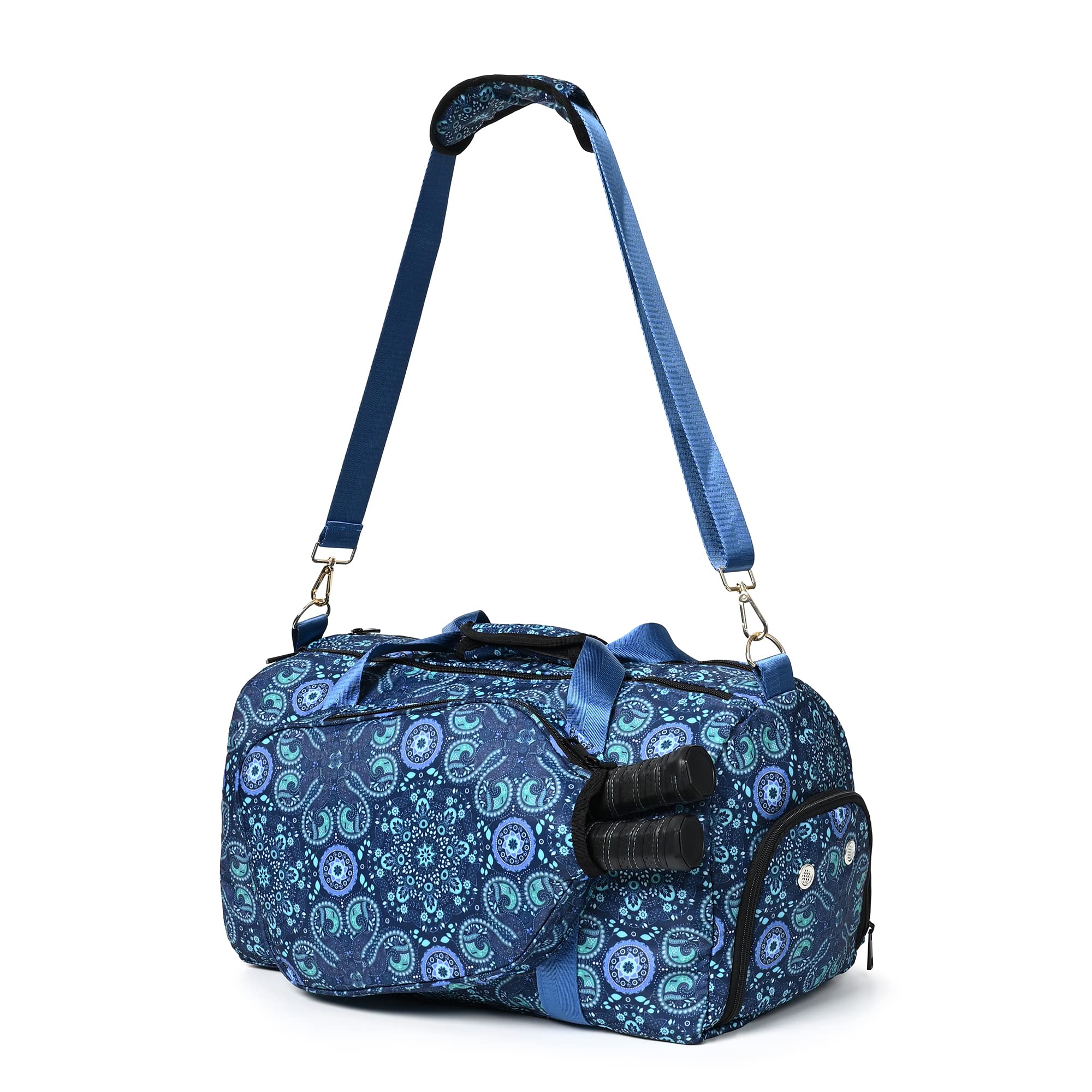 Boulder Bee Pickleball Tote Bag for Women with Paddle Holder