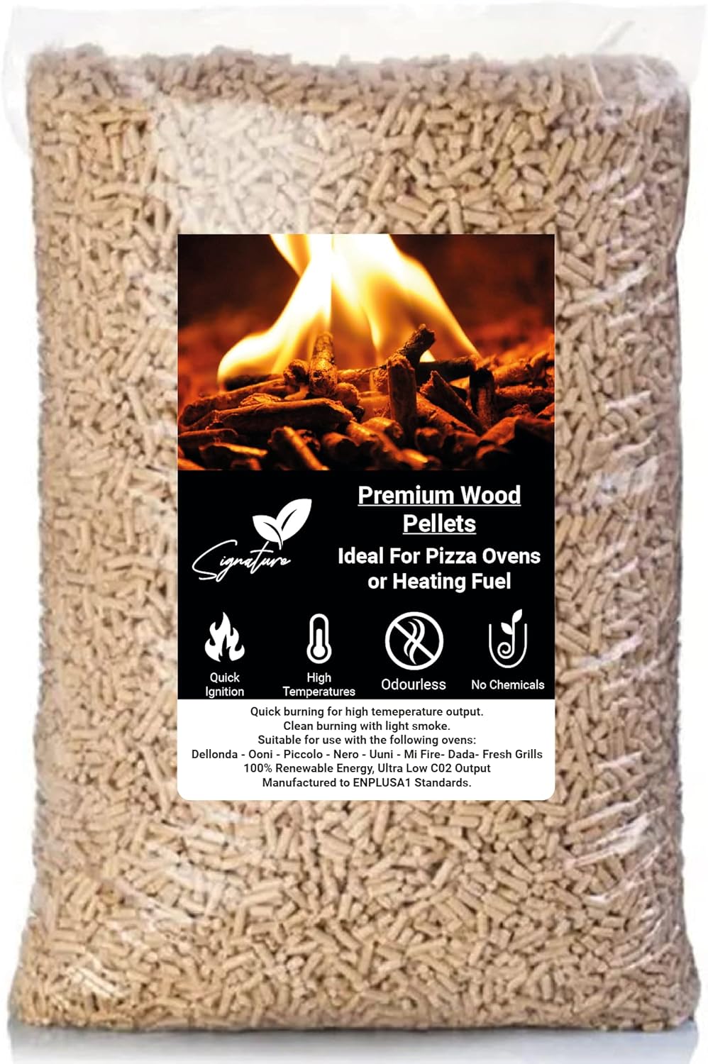 Laeto Firewood Depot Wood Pellets Fire Lighters For Outdoor Pizza