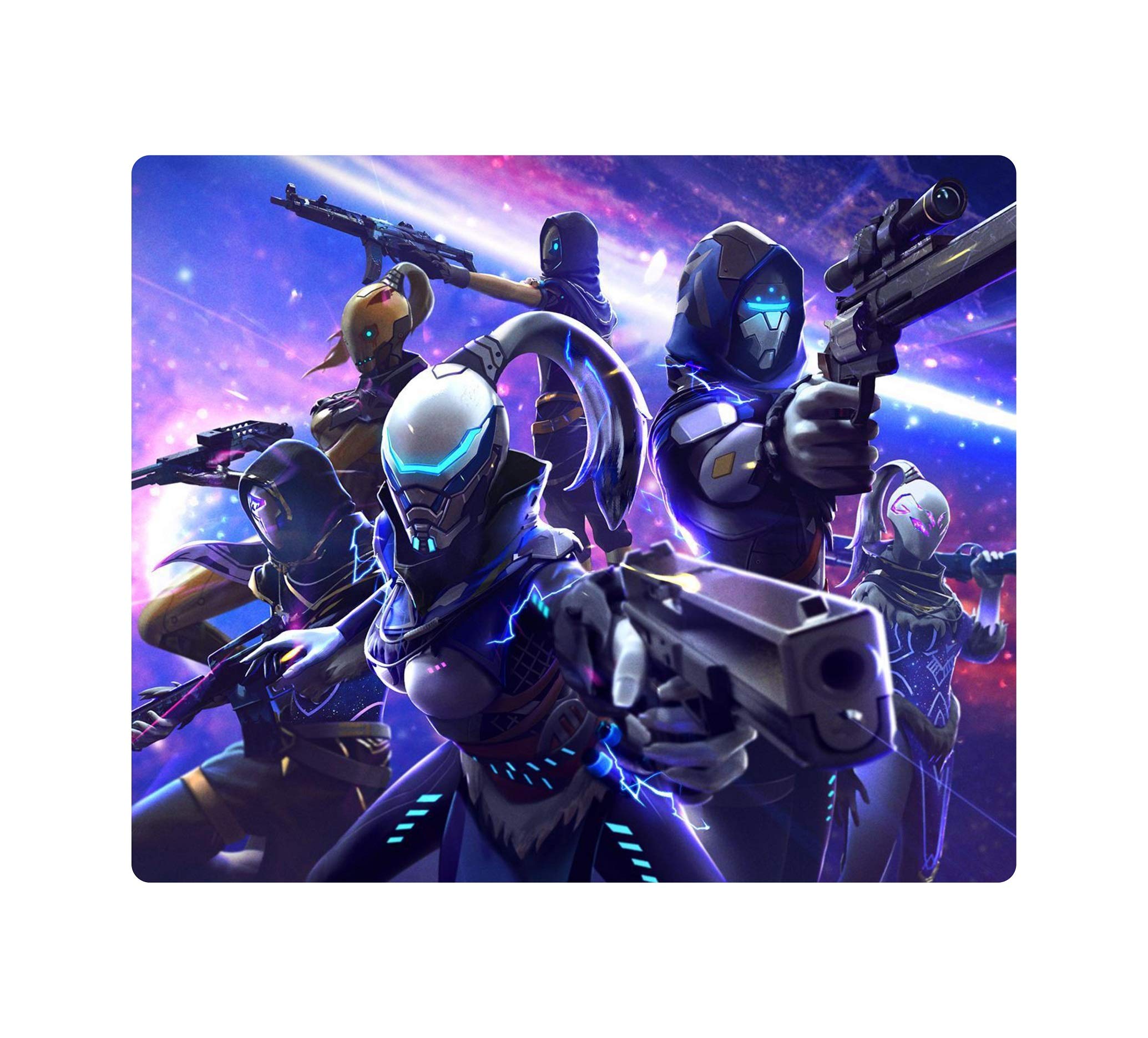 GOLDEN FEATHER® Anti Skid Free Fire Printed Designer Mousepad (Free Fire 14)