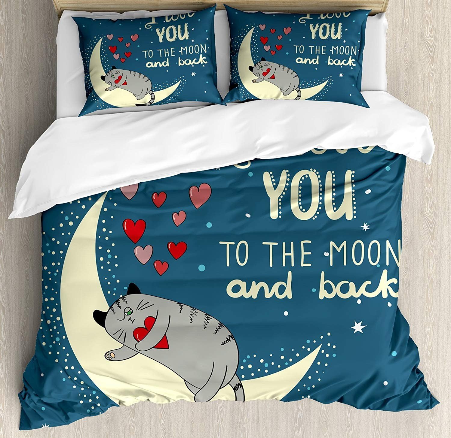 biancheria da letto blu chiaro per i ragazzi