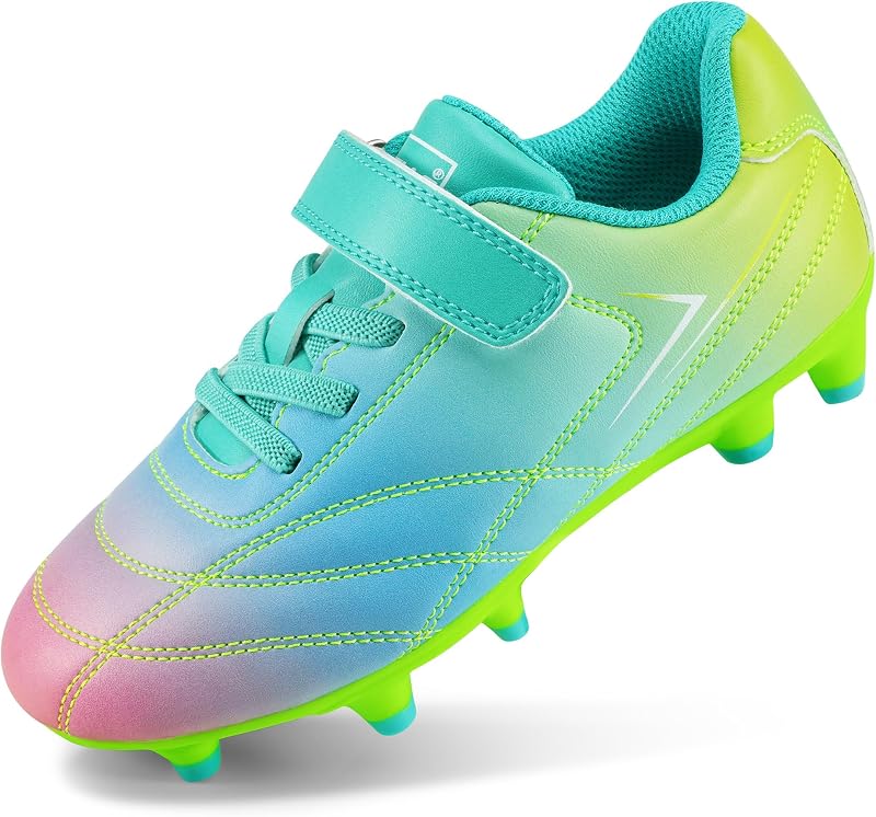 Botas de fútbol para niñas para niños, partidos de entrenamiento, juegos al aire libre