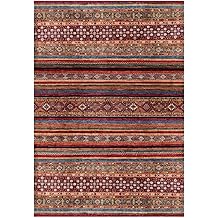 Gloria Td408 Multi Şal Desen Dokuma Sa&ccedil;aklı Kilim, Multi, 100 x 300