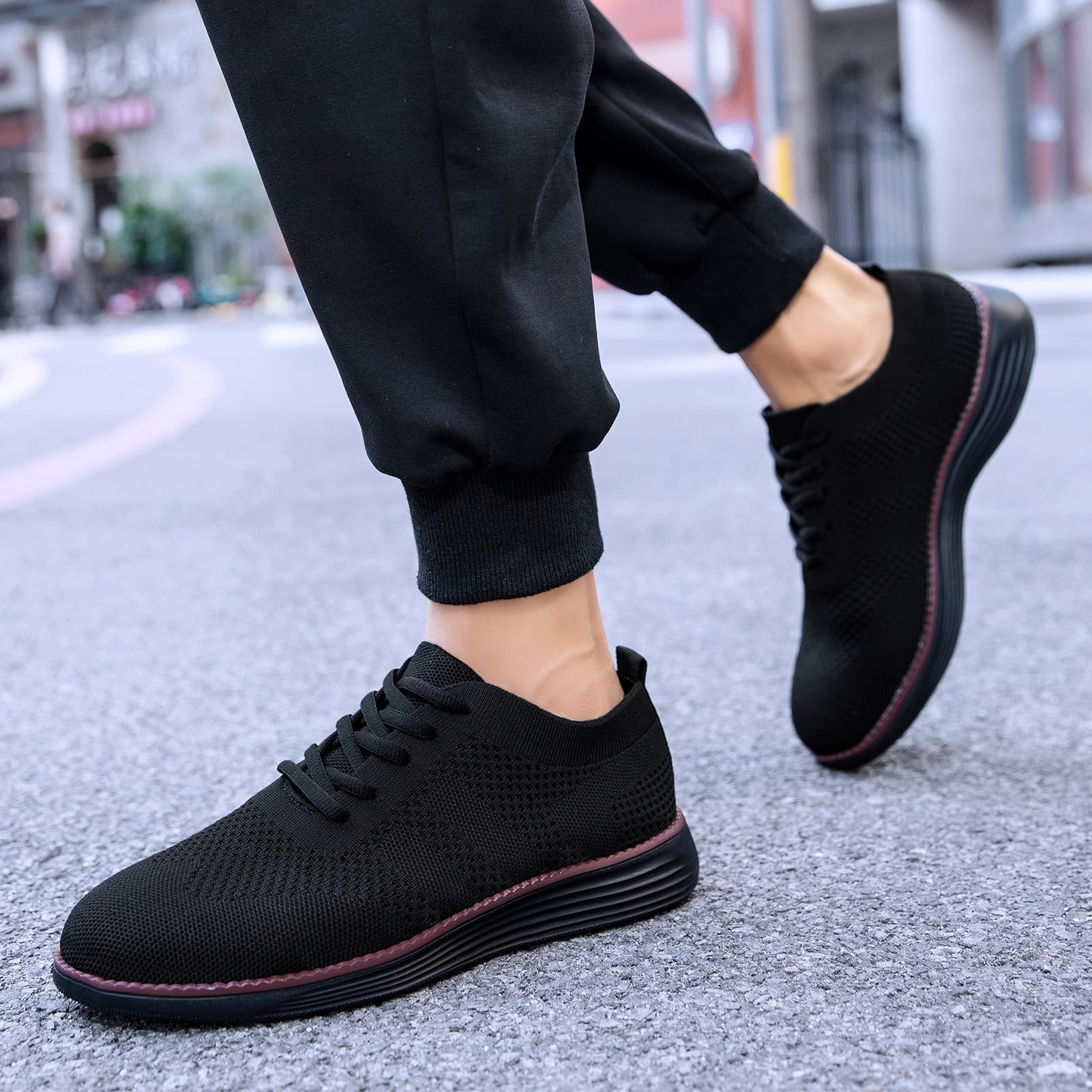 Baskets Homme Chaussure Sneakers Marche Ville Casual Confortable Business Chaussures