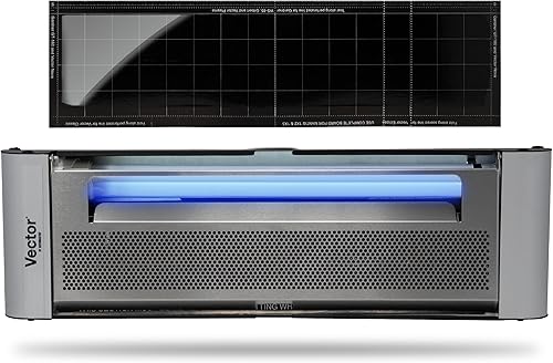 Miniatura 7 de Catchmaster Trampa para moscas de luz UV a la parrilla de plasma vectorial, color plata, trampas para mosquitos de interior para casa, bombillas