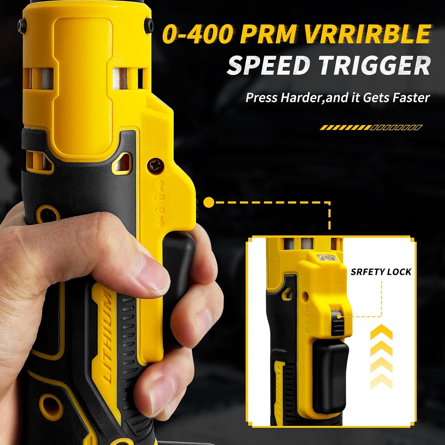 3/8" Cordless Ratchet Wrench Set Compatible with DEWALT 20V MAX Battery,74Ft-Lbs Brushless Motor Power Electric Ratchet Tool Kit, 1/4" Adapters, 3" Extension Bar & 7 Sockets