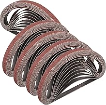 STEBRUAM Sanding Belts 13 x 457 Grit 60 Pack of 50
