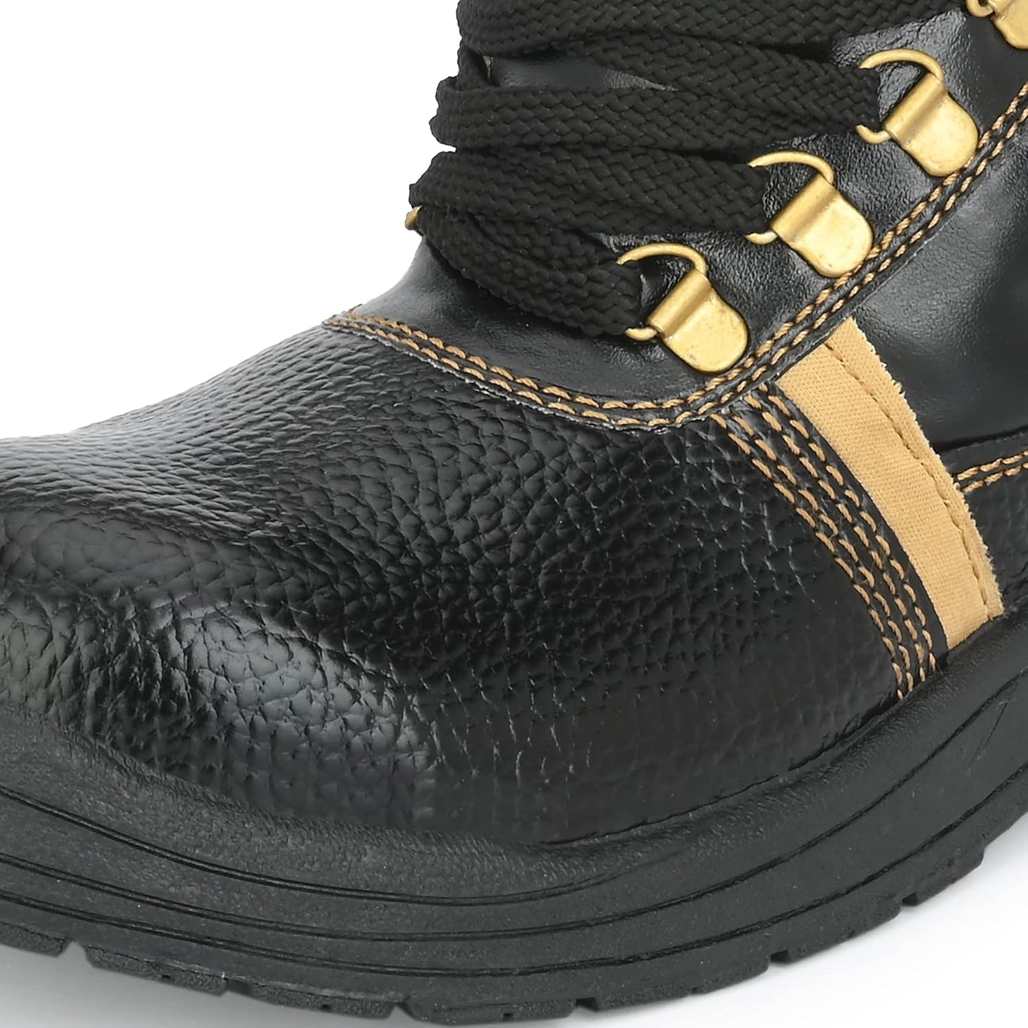 Men's Genuine Leather Industrial Work Safety Shoes 2026 - view 7