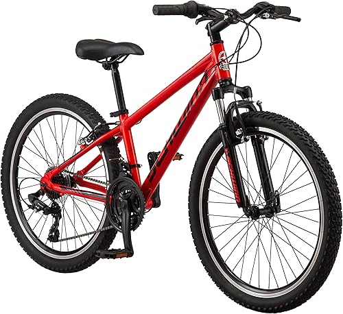 Schwinn Bicicleta de montaña de madera alta para adultos, jóvenes, hombres, mujeres, niños y niñas, ruedas de 24 a 29 pulgadas, 7 o 21 velocidades,