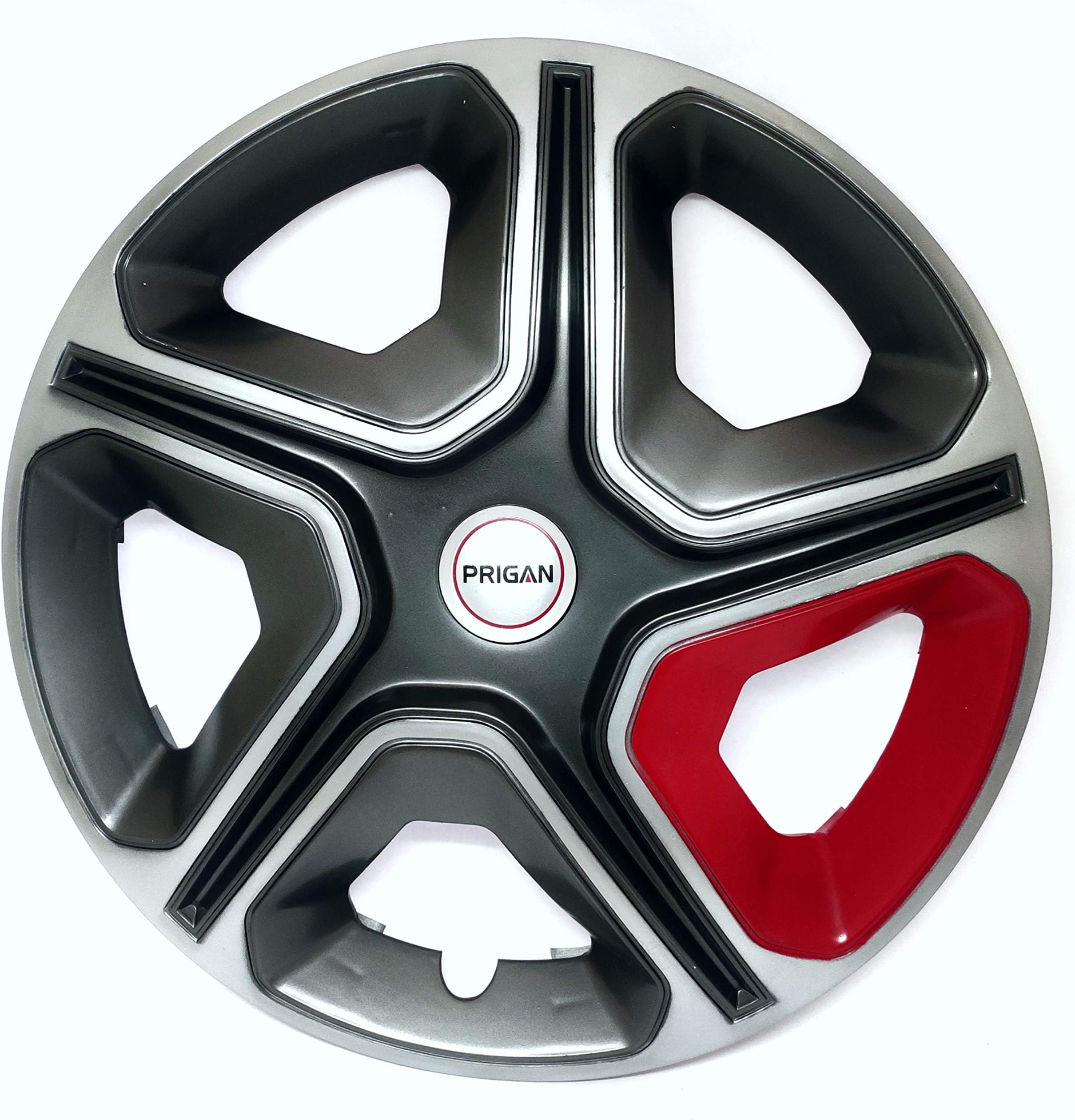 Nexon Wheel Covers Black and Silver Colour for Tata Nexon 16 Inches