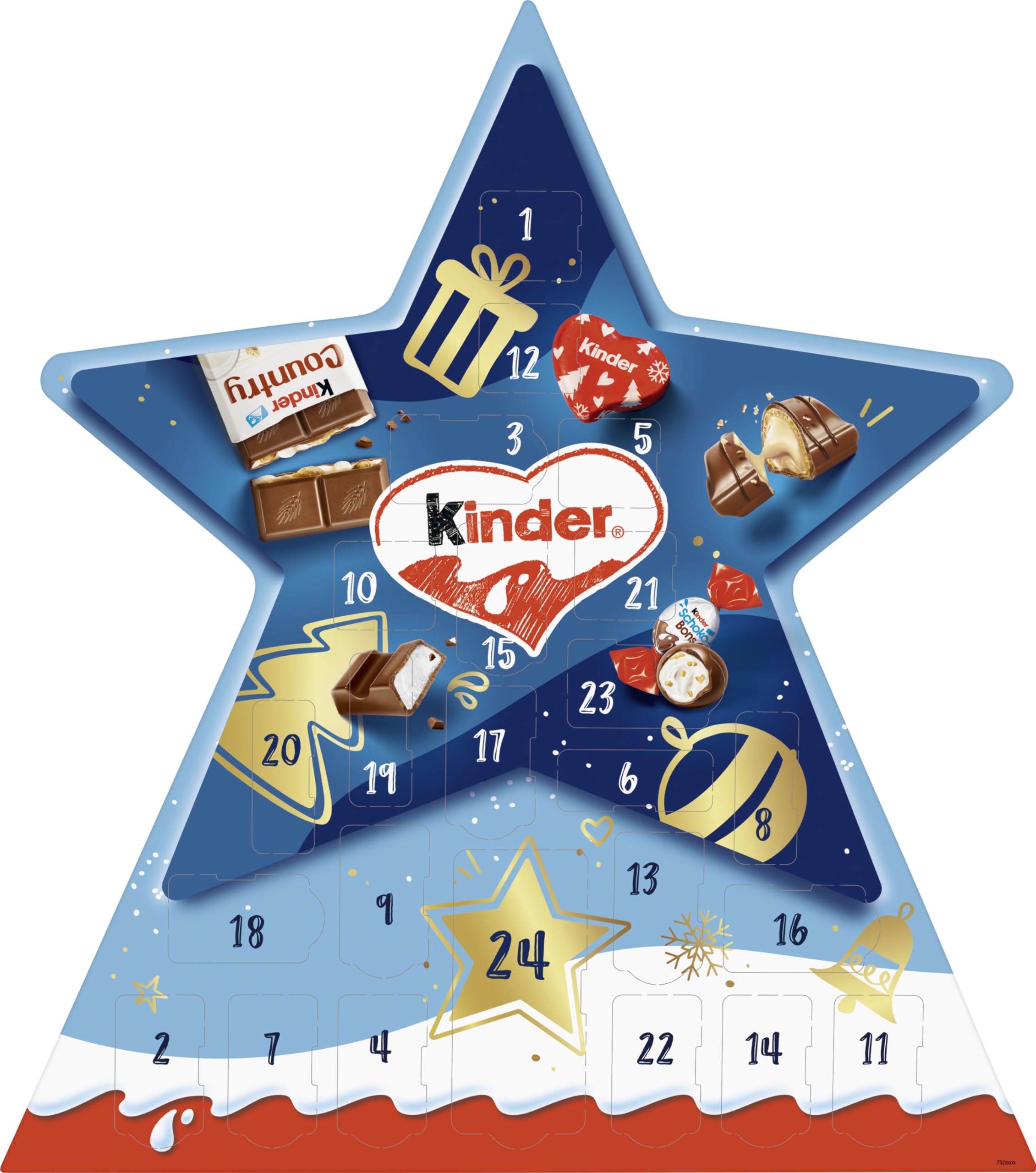 Calendario dell'avvento kinder sorpresa friends FERRERO 370 G - Coop Shop