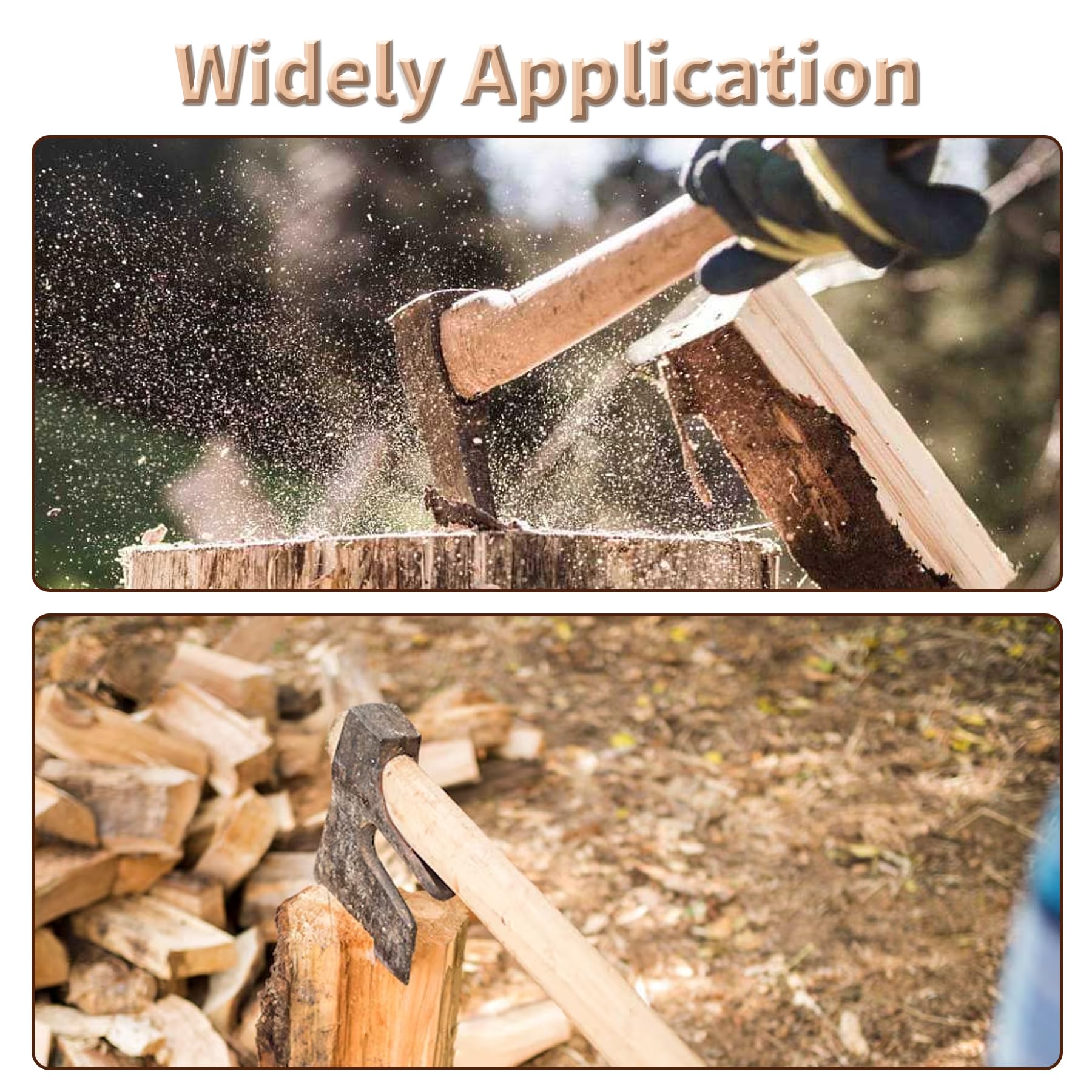Premium Oak Hammer Handles - 35cm Long Replacement -5