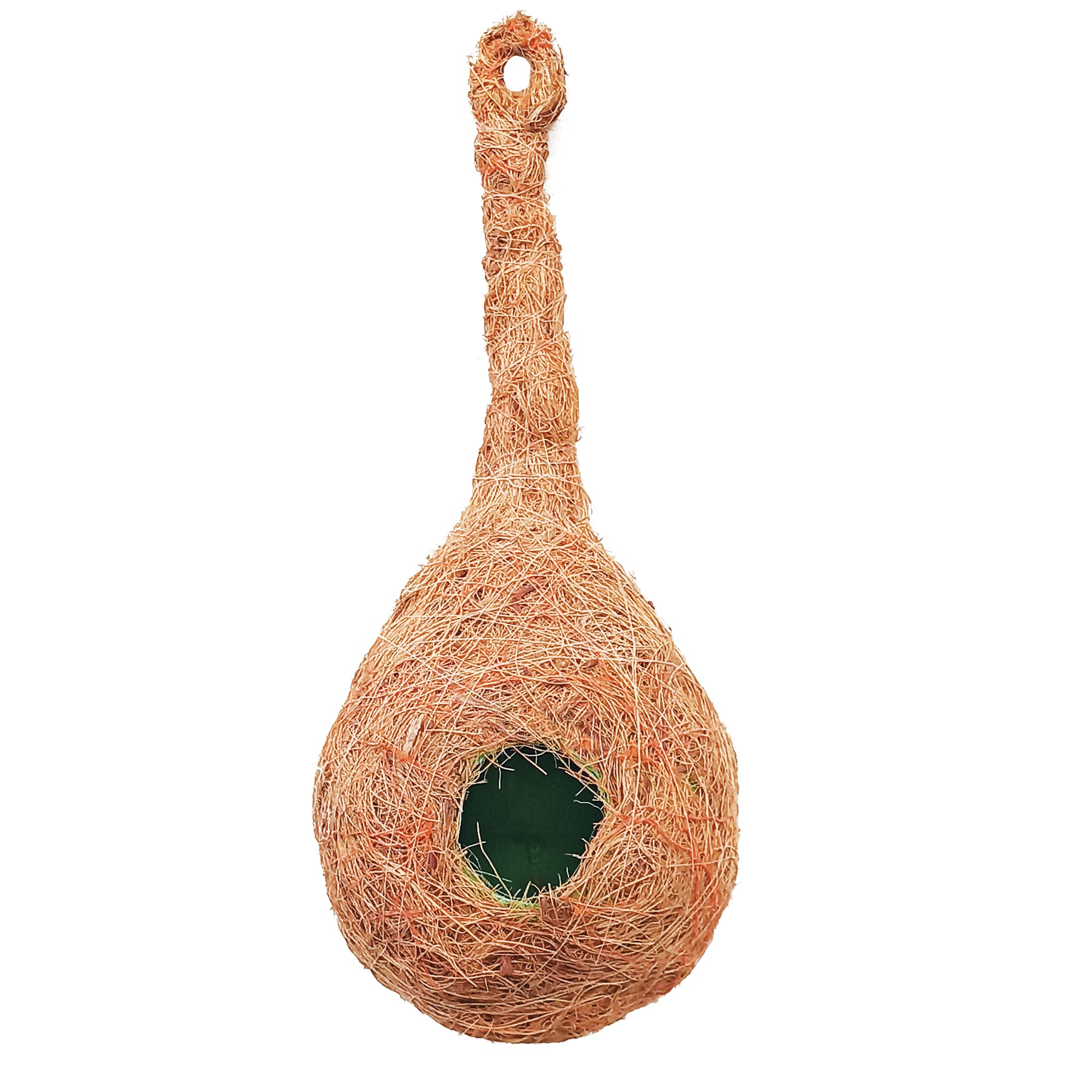 Petoya CR-1 Quality Safest Round Organic Bird Nest Purely Handmade Love Birds/Sparrow (Brown) (1 Nos) (B09BNJ7R5Y) Amazon Price History, Amazon Price Tracker