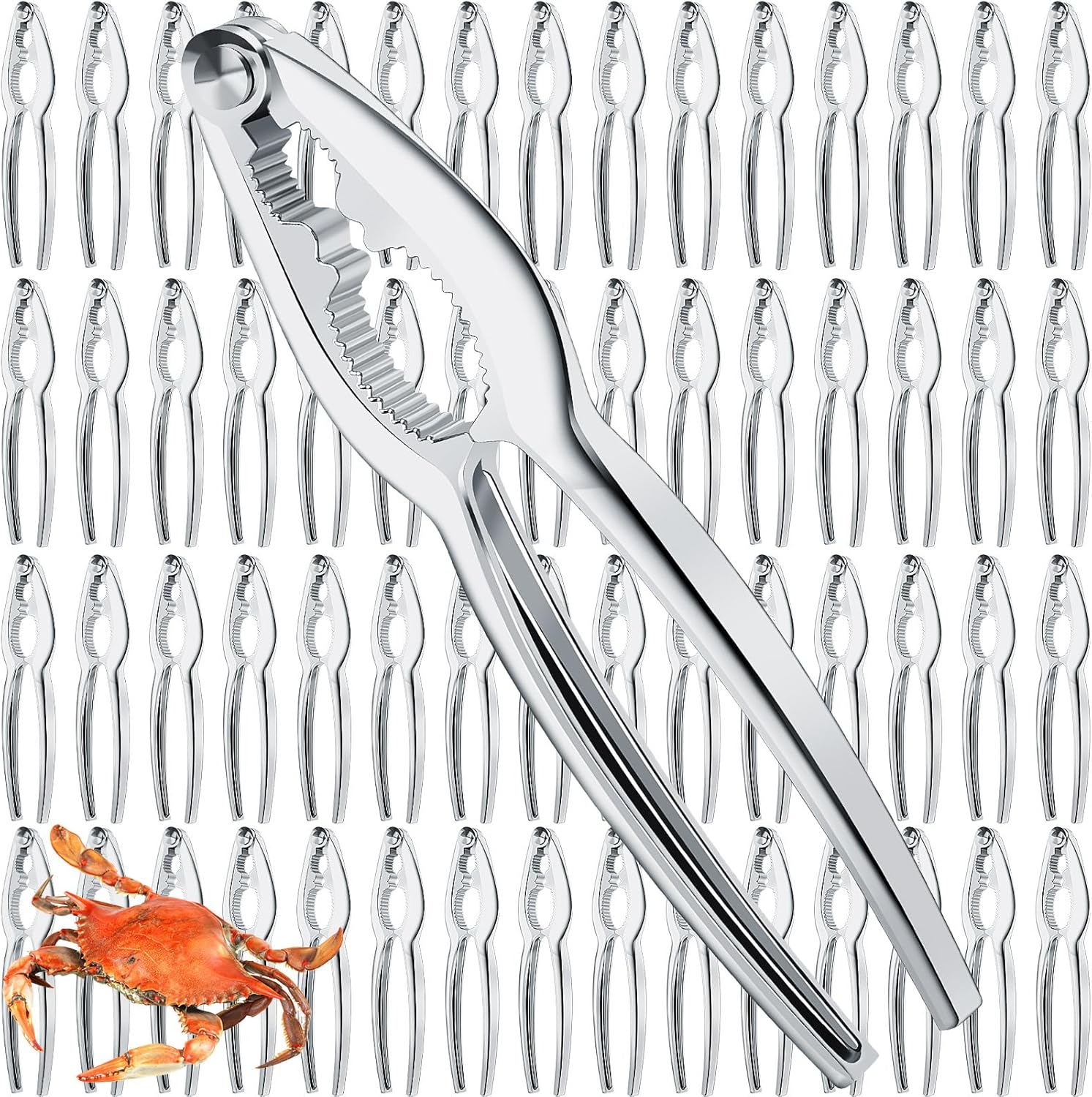 Zhehao 60 Pack Nut Crackers Tool Bulk Crab Crackers and