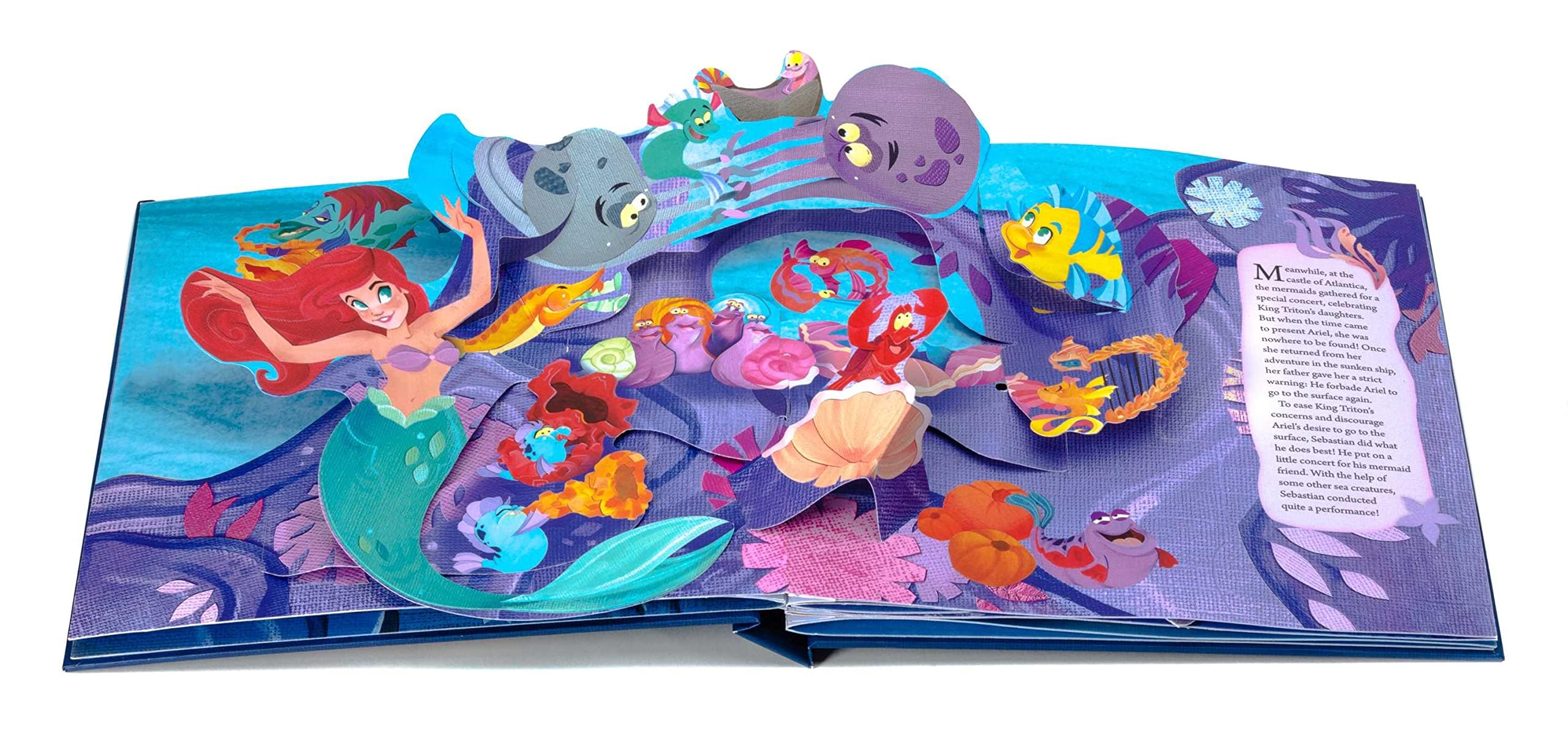 Disney : La Petite Sirène, le pop-up enchanté