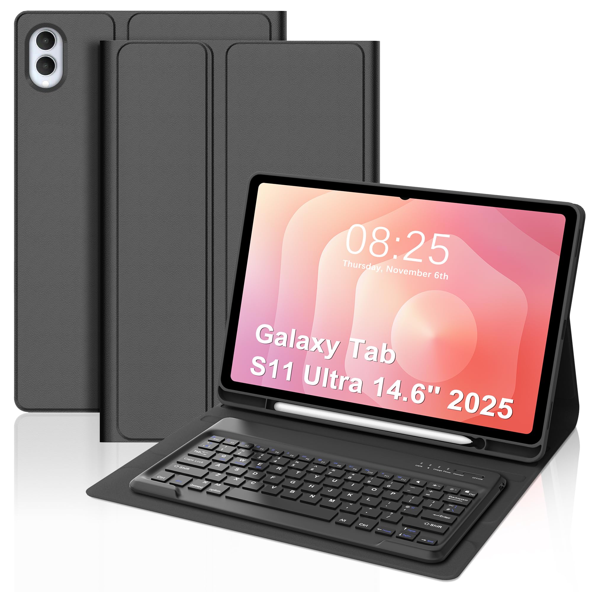 Keyboard Case for Samsung Galaxy Tab S11 Ultra 14.6 Inch 2025