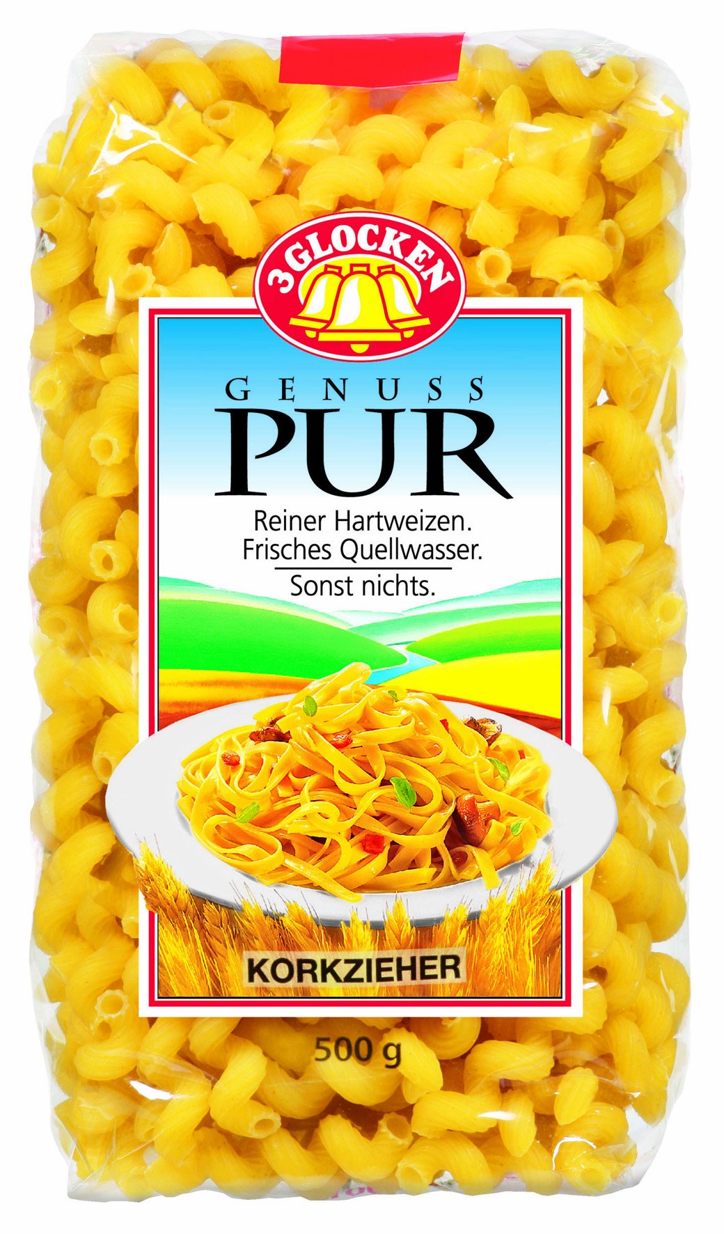 3 Glocken Genuss Pur Korkzieher, 500g