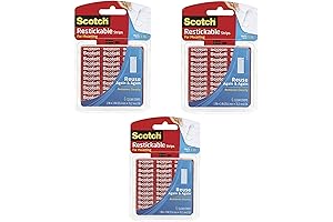 Scotch Restickable Strips: The Ultimate Solution for Hassle-free Mounting