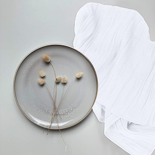 Miniatura 8 de Ruvanti - Toallas de cocina, toallas de té, extra grandes (76.2 x 76.2 cm), muy absorbentes, 100 % algodón, multiusos, para bordar Paño de