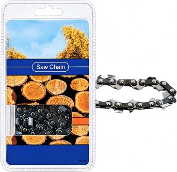 Jeremywell S40 10 Inch Chainsaw Chain Blade 40 Drive Links 3/8" LP Pitch 0.050 Gauge Fits Remington, Craftsman, Poulan, Cub Cadet, Ryobi, Husqvarna 1 PACK