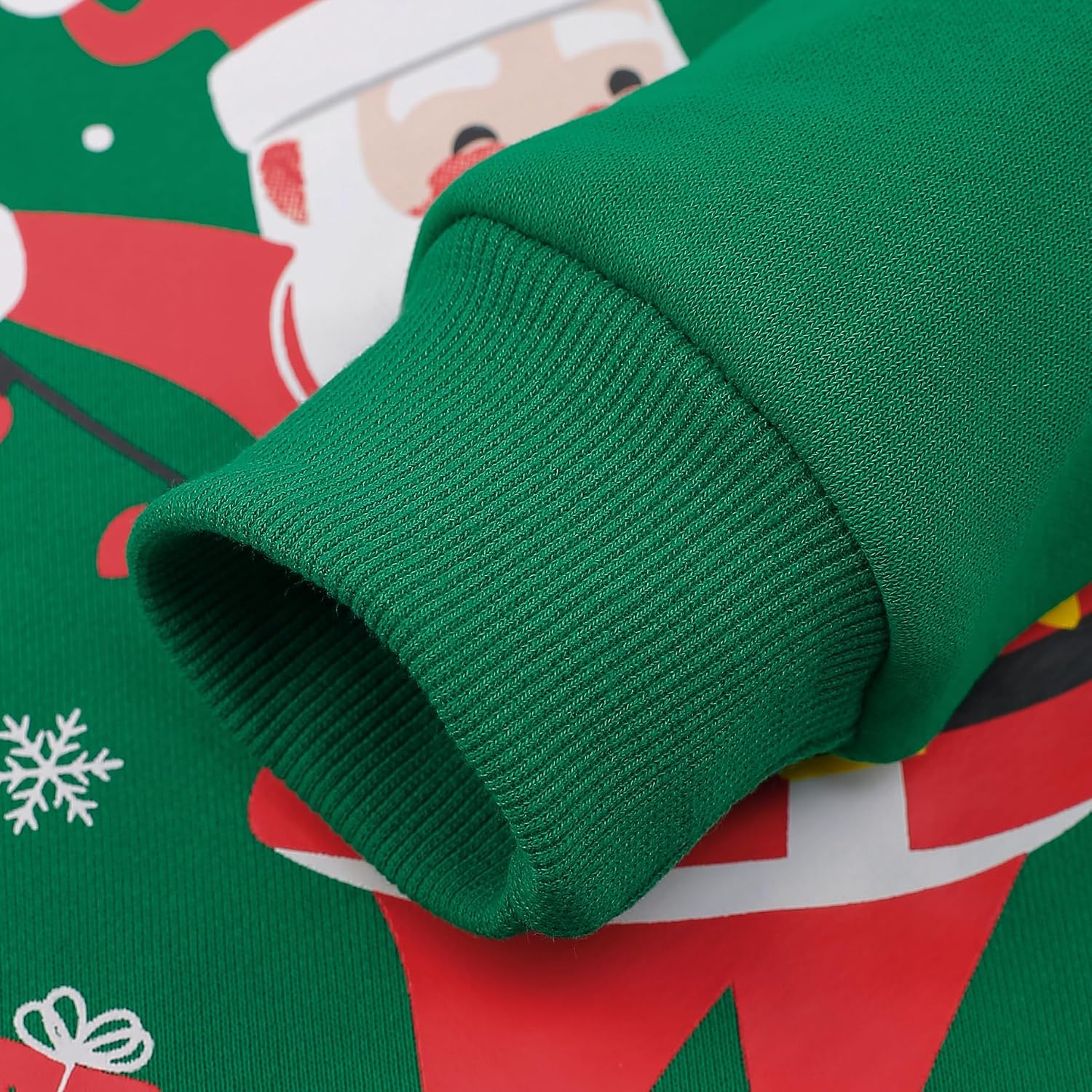 Toddler Boys Girls Christmas Sweatshirt Long Sleeve Baby Santa Claus Sweaters Xmas Winter Clothes 2-7T