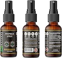 Vista 8 de JC Natural x CGM Labs - Spray de propóleo para la garganta, soluble en agua, sin alcohol. Apoyo inmunológico natural. Combate organismos nocivos