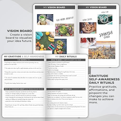 Miniatura 5 de Clever Fox Planificador semanal y mensual sin fecha para aumentar la productividad, gestión del tiempo y alcanzar tus objetivos, organizador, diario