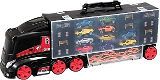 Teamsterz 1416448 HTI Tz Large Transporter-10 Cars, Various