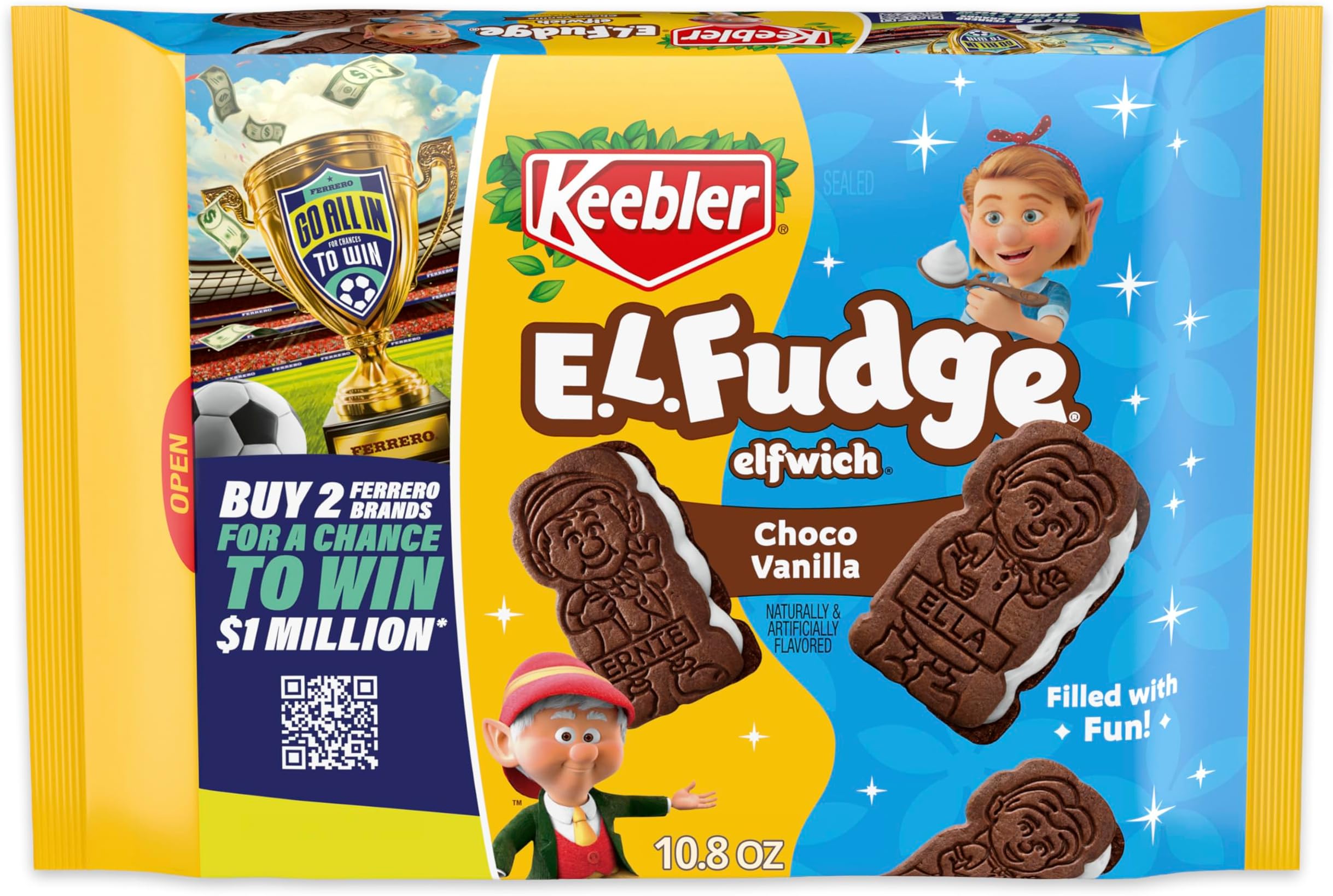 KEEBLER E.L. Fudge Elfwich