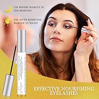 Vista 5 de MielDorada Premium Eyelash Enhancing Serum and Eyebrow Enhancer, Eyelash Growth Serum, Eyelash Serum, Lash Serum for Longer, Fuller Thicker Lashes &