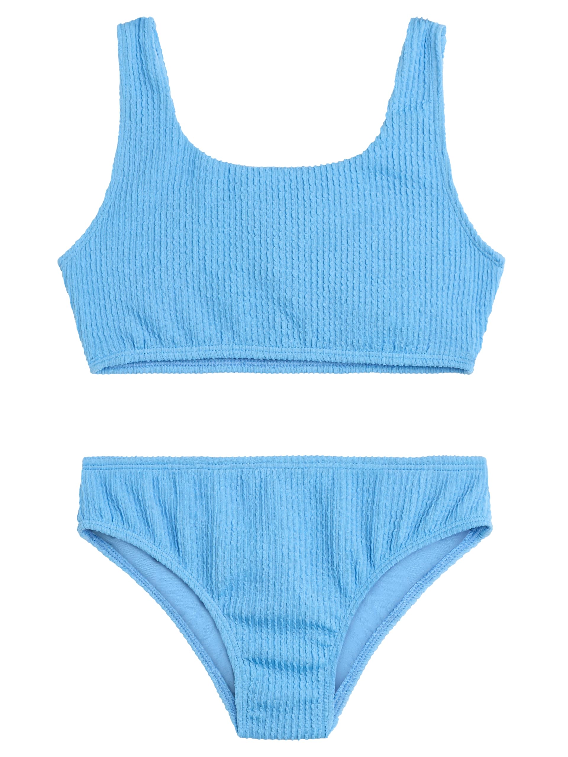 Kanu Surf Girls' Tammy Beach Sport Square Sun Bikini 2-piece Swimsuit