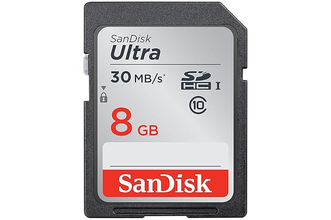 Sandisk Ultra SDHC UHS-I 8GB Class 10 Memory Card