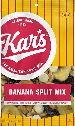 Miniatura 25 de Kar's Nuts Nut 'N Berry Trail Mix, 13.25 oz – Bolsa resellable (paquete de 6), snack de mezcla de frutos secos sin gluten