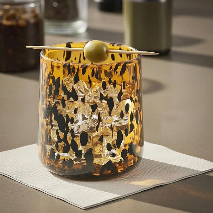 Vaso Confetti Creative Co-Op 10 oz, Caparazón de Tortuga miniatura 2