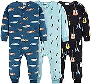 Gerber baby-boys Fleece Footless Pajamas 3-pack OEKO-TEX STANDARD 100
