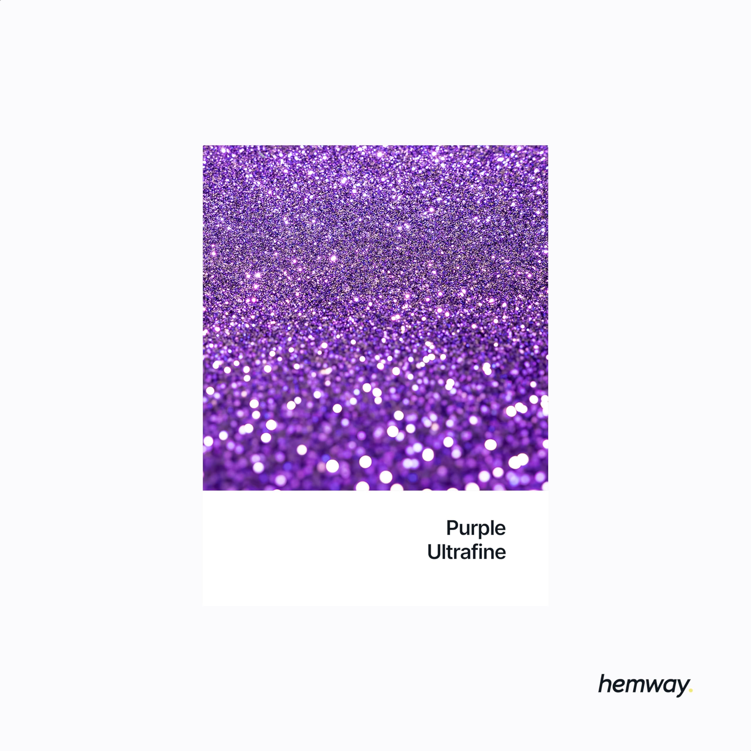Purple Glitter Shaker, 130g Ultrafine Glitter, Crafts 1/128" Metallic Flake Purple Sequins, Resin & Epoxy Crafts, Decorating - Image 2