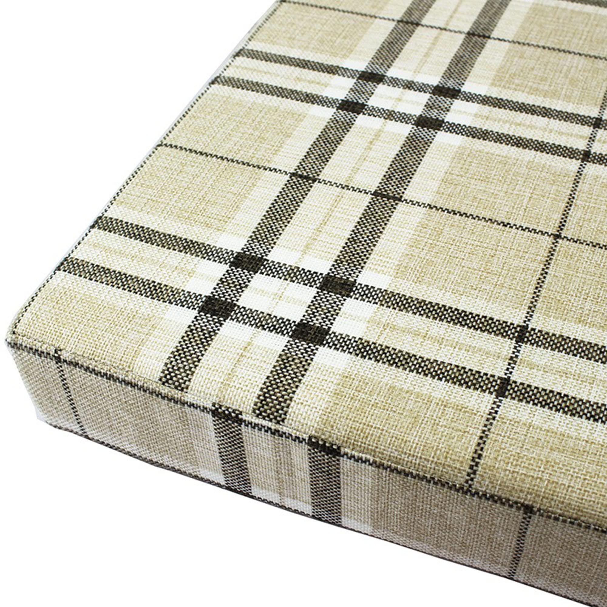 Coussin de banc 160x30 mousse haute élasticité pour assise cuisine et jardin