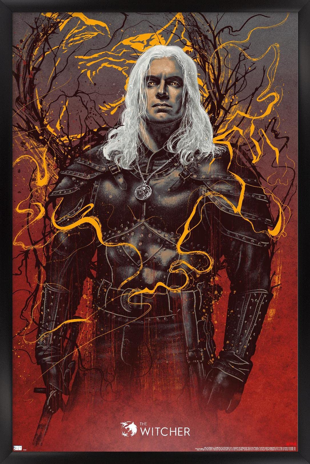 The Witcher Geralt Season 2 Framed Poster Review