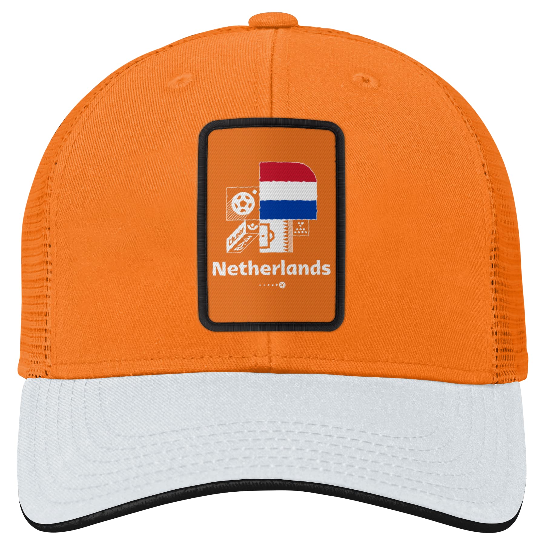 Outerstuff FIFA World Cup Contrast Mosaic Procrown Mesh Hat Cappellino da Baseball Uomo
