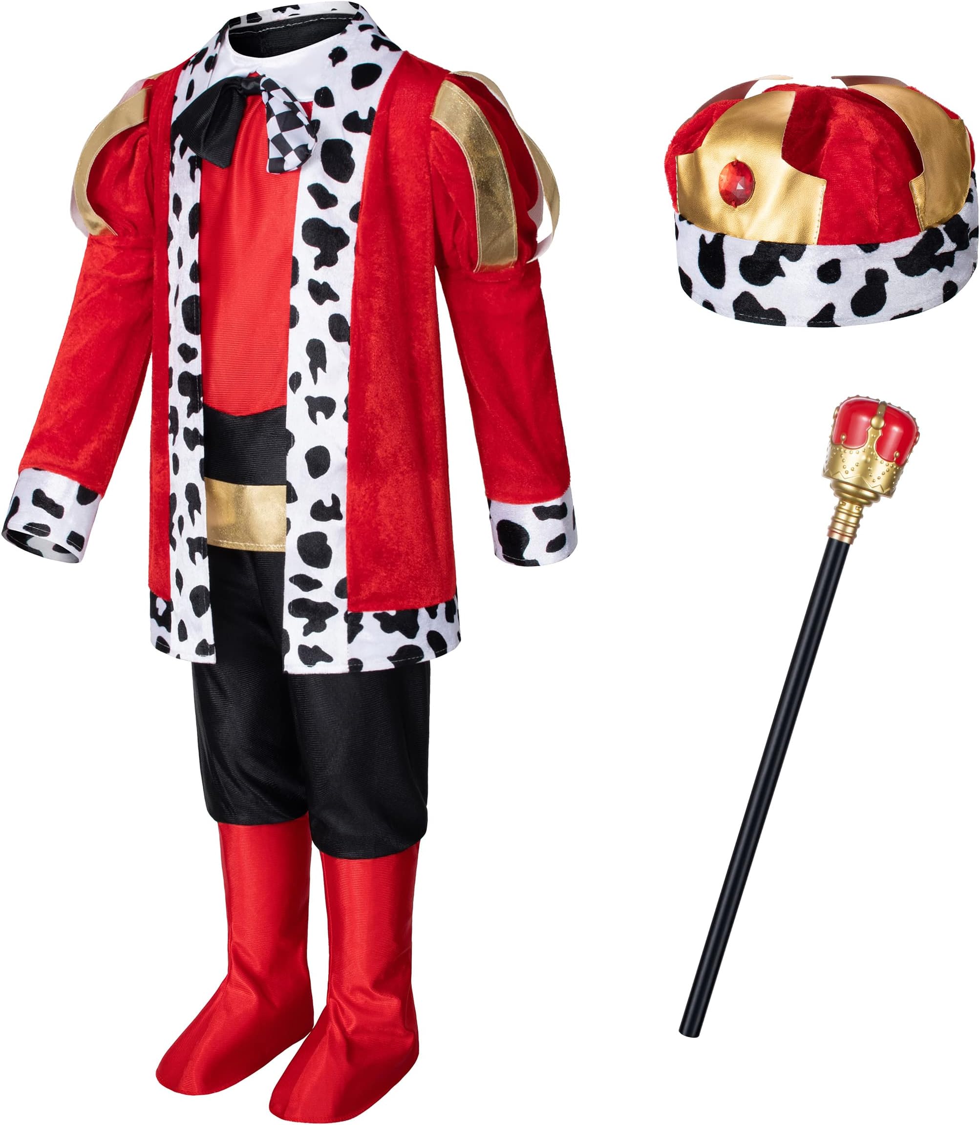 ElibelleBoys Dress-Up Royal Outfits Prince Charming Birthday Halloween Costume Cosplay for Kids